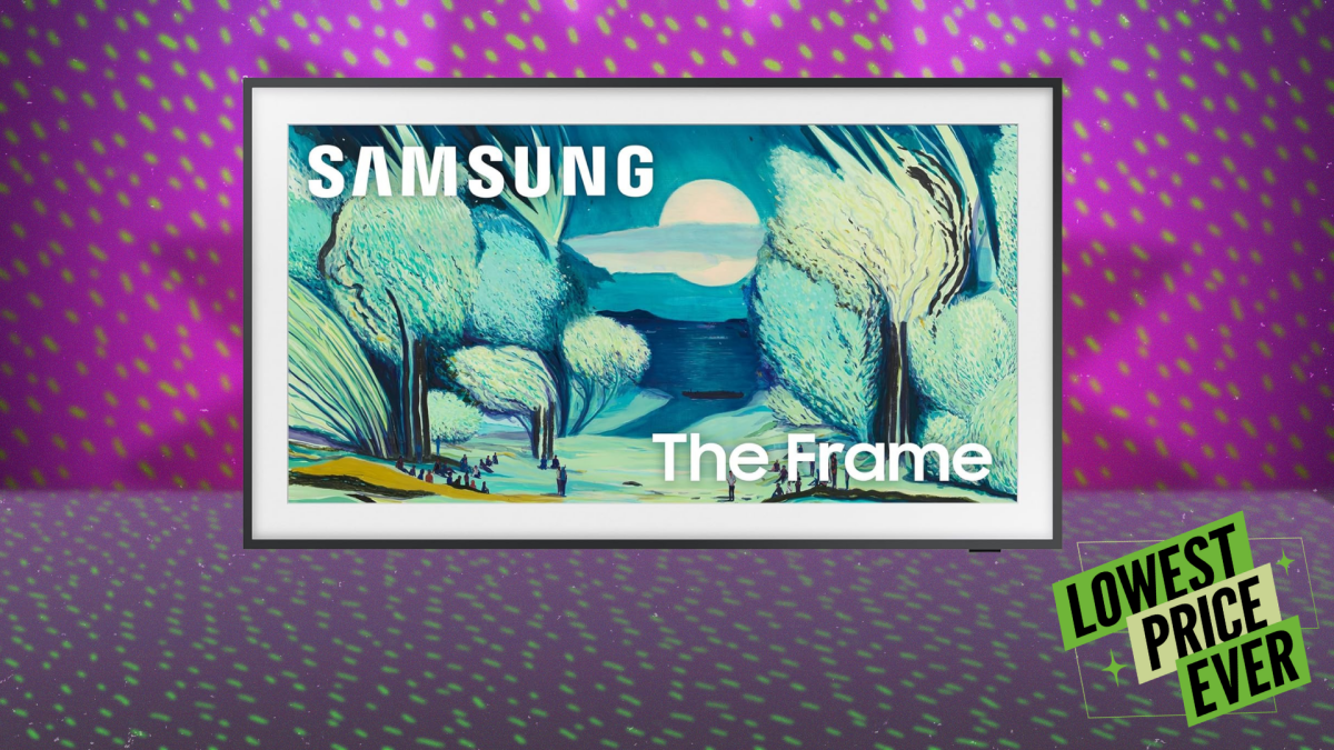 Samsung's The Frame 55-Inch TV Is $400 Off Right Now
