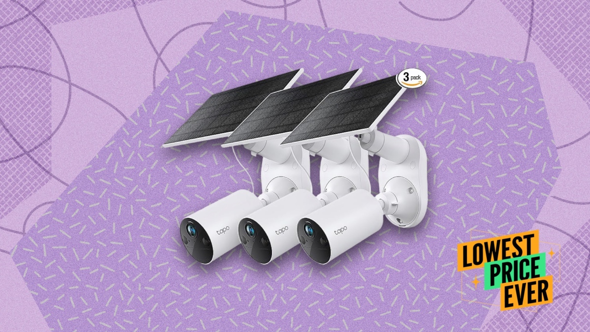 TP-Link Tapo SolarCam C402 Three-Pack Drops to All-Time Low